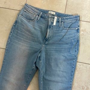 Madewell The Curvy Perfect Vintage Jeans in Ellicott Wash size 32